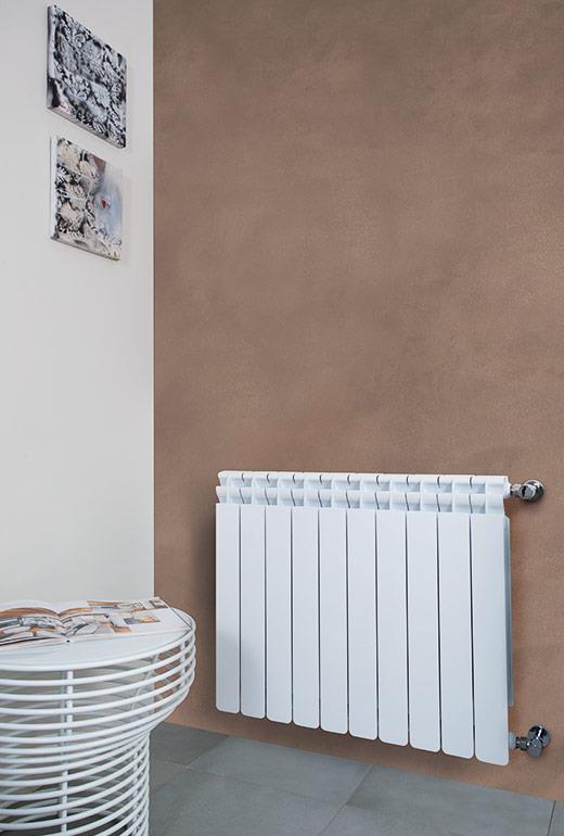 radiatore in alluminio pressofuso kaldo interasse 800 - Edil Casa | Arredo bagno Termoarredi, Design di interni